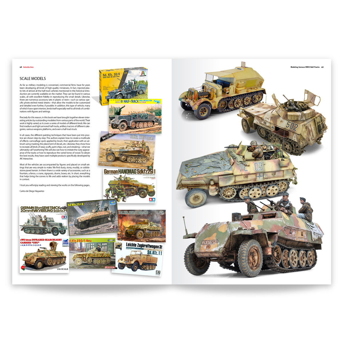 Modelling WWII German Half-tracks AK130036 048-049