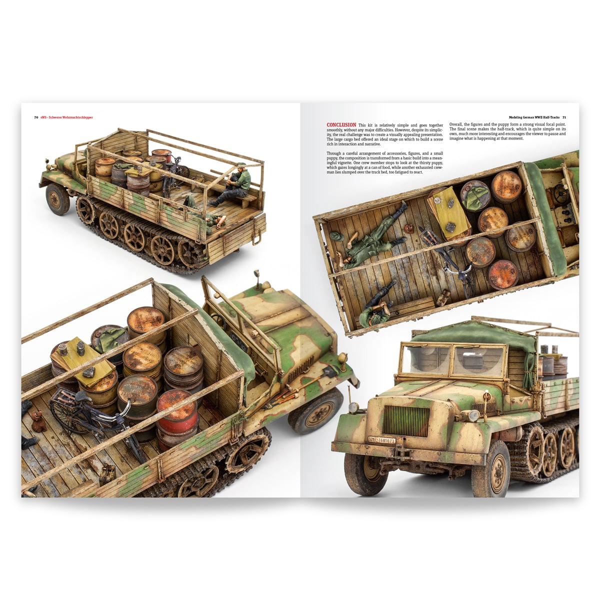 Modelling WWII German Half-tracks AK130036 070-071