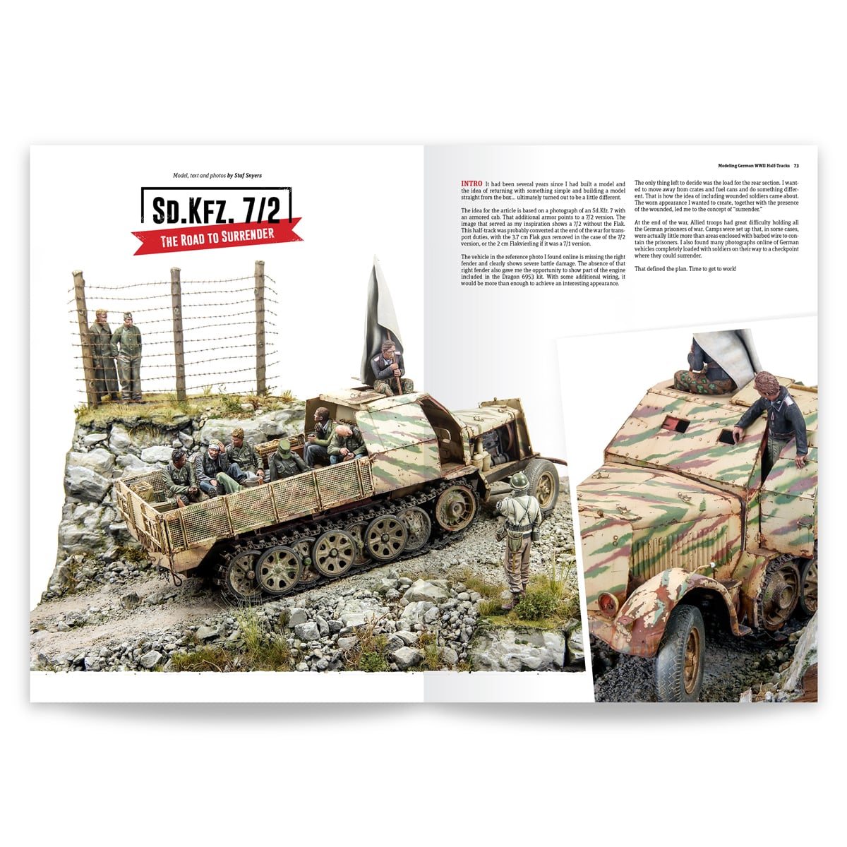 Modelling WWII German Half-tracks AK130036 072-073