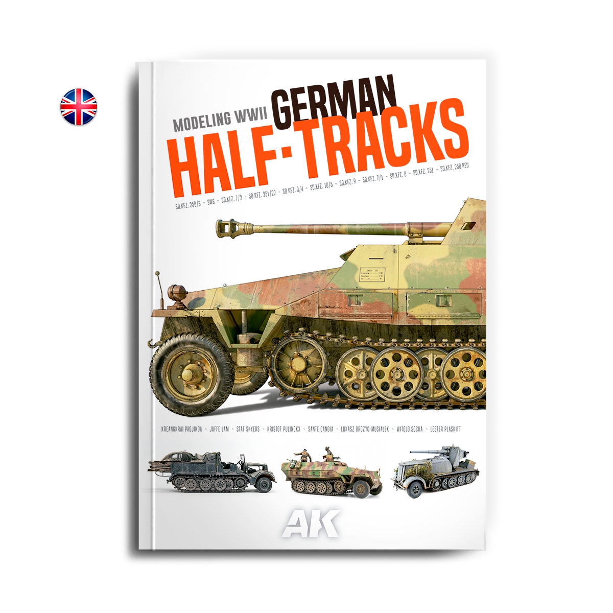 Modelling WWII German Half-tracks AK130036