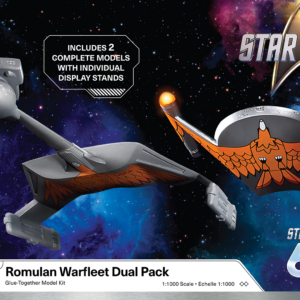 Polar Lights Romulan Warfleet Dual Pack Star Trek TOS 1/1000 Scale 1020