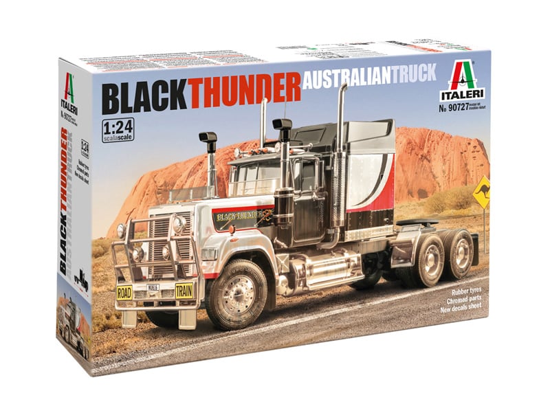 Italeri Black Thunder Australian Road Train 1/24 Scale 0727