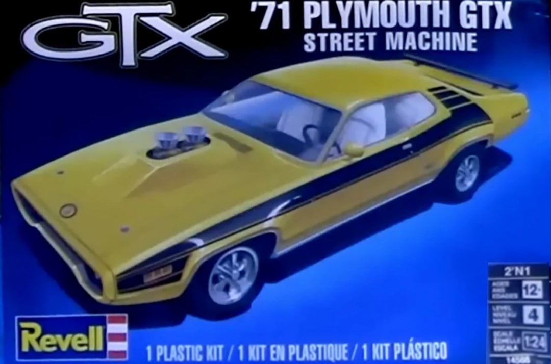 Revell 1971 Plymouth Satellite GTX Street Machine 1/24 Scale 14588