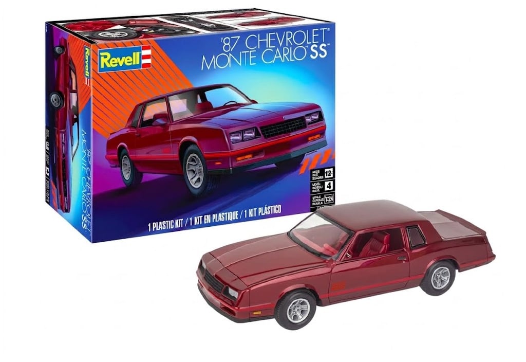 Revell 1987 Chevrolet Monte Carlo SS 1/24 Scale 14587