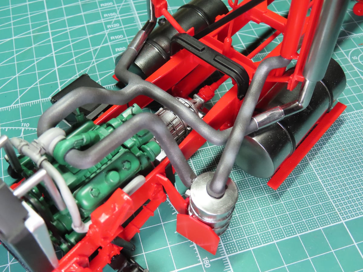 Sections of Exhaust