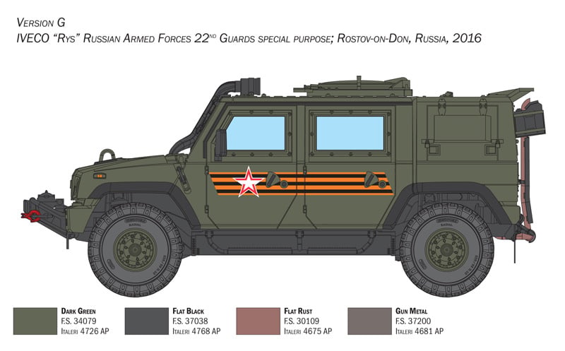 Italeri VTLM Lince 1/35 Scale 6766