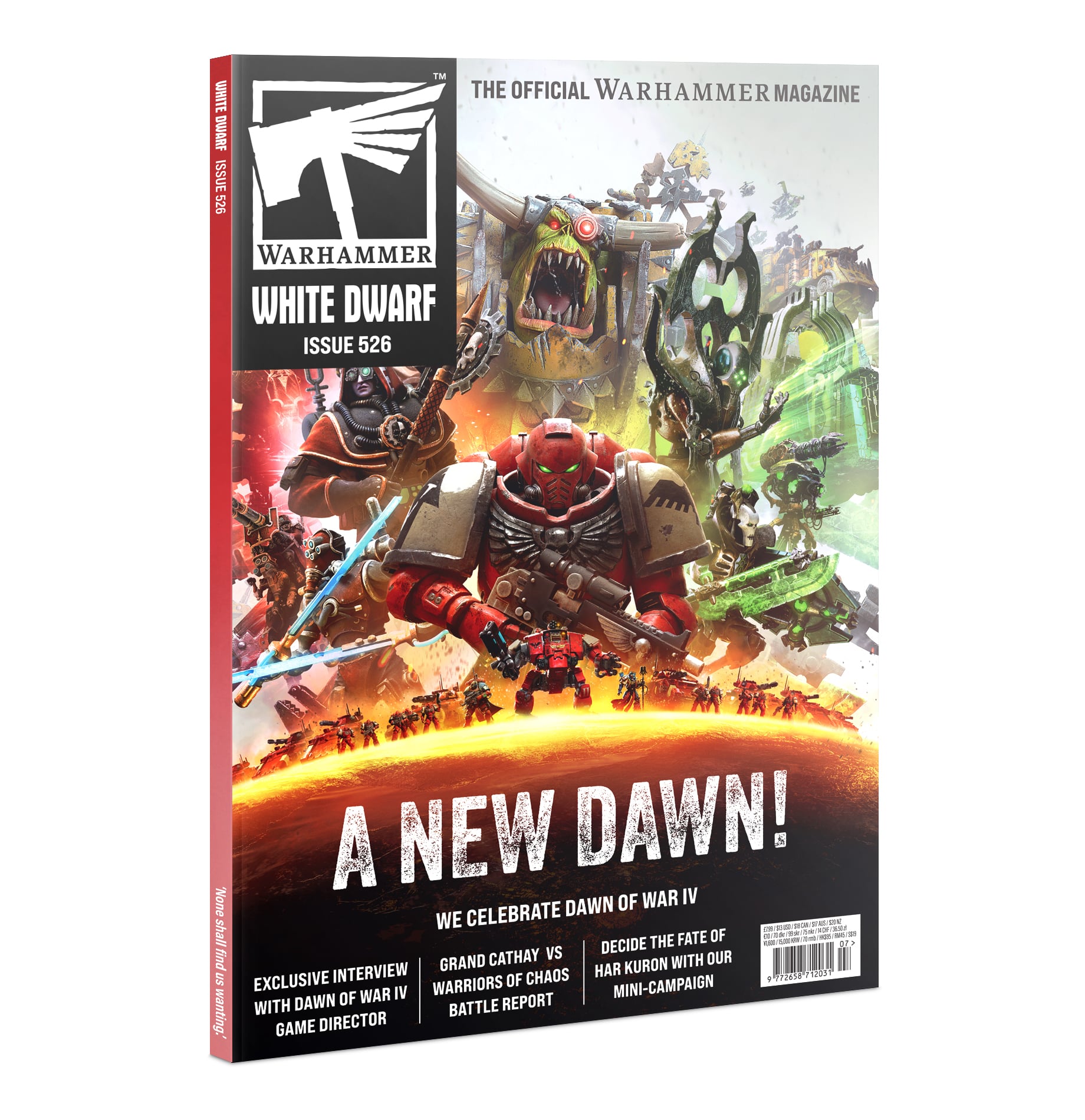 White Dwarf 526 July 2026 A New Dawn Warhammer WD07-60