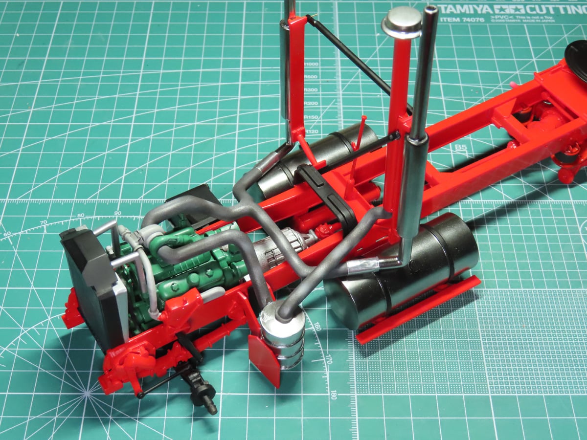 With Radiator and Exhaust