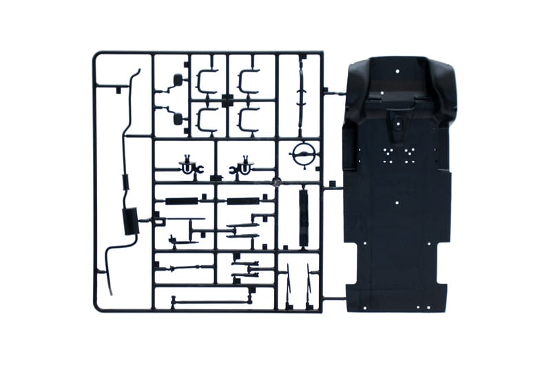 Italeri Ford Transit with Boxes 1/24 Scale 3975