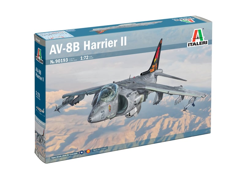 Italeri AV-8B Harrier II 1/72 Scale 90193 0193