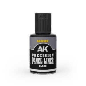 Black Precision Panel Liner AK Interactive AK12102