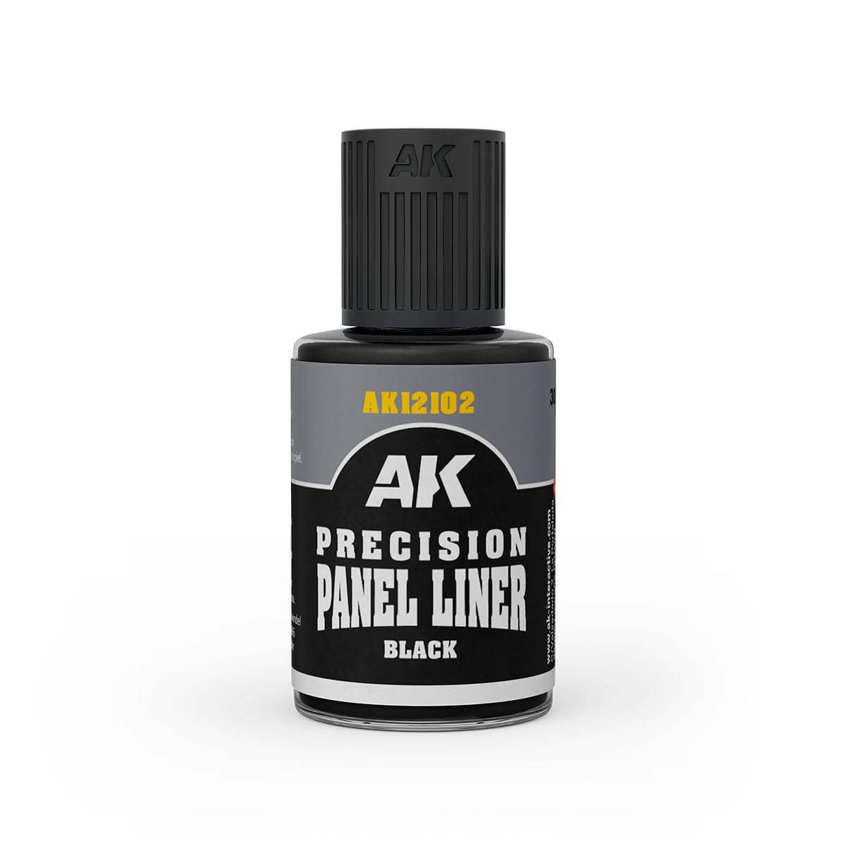 Black Precision Panel Liner AK Interactive AK12102