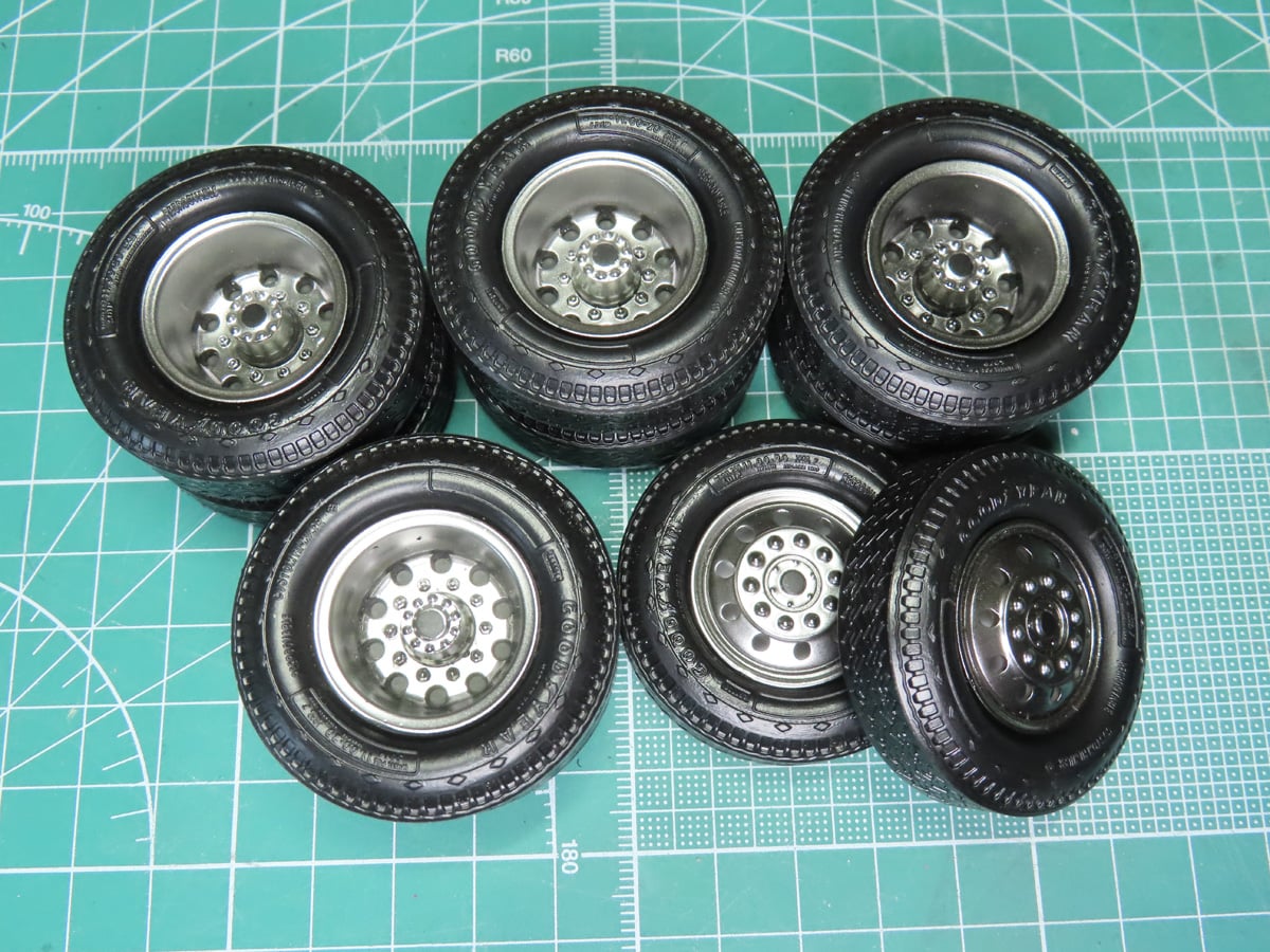 Completed Wheels and Hubs