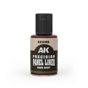Dark Rust Precision Panel Liner AK Interactive AK12106