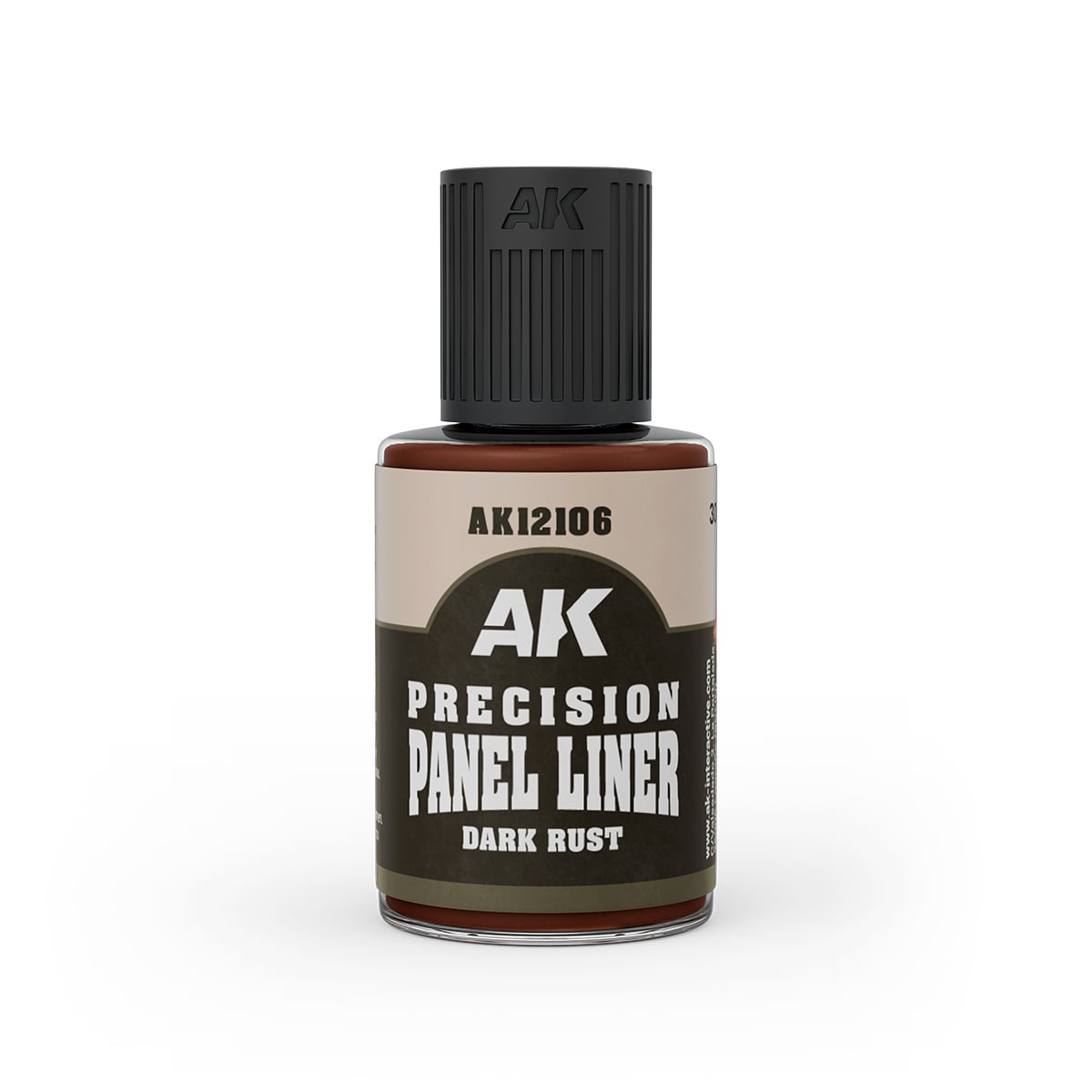 Dark Rust Precision Panel Liner AK Interactive AK12106