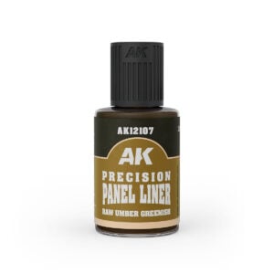 Dark Umber Greenish Precision Panel Liner AK Interactive AK12107