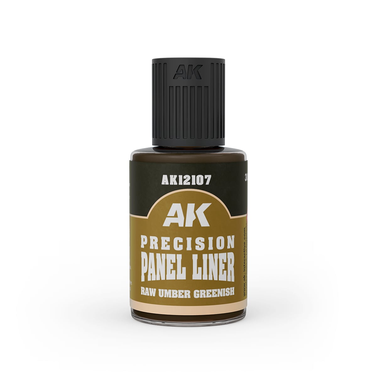 Dark Umber Greenish Precision Panel Liner AK Interactive AK12107