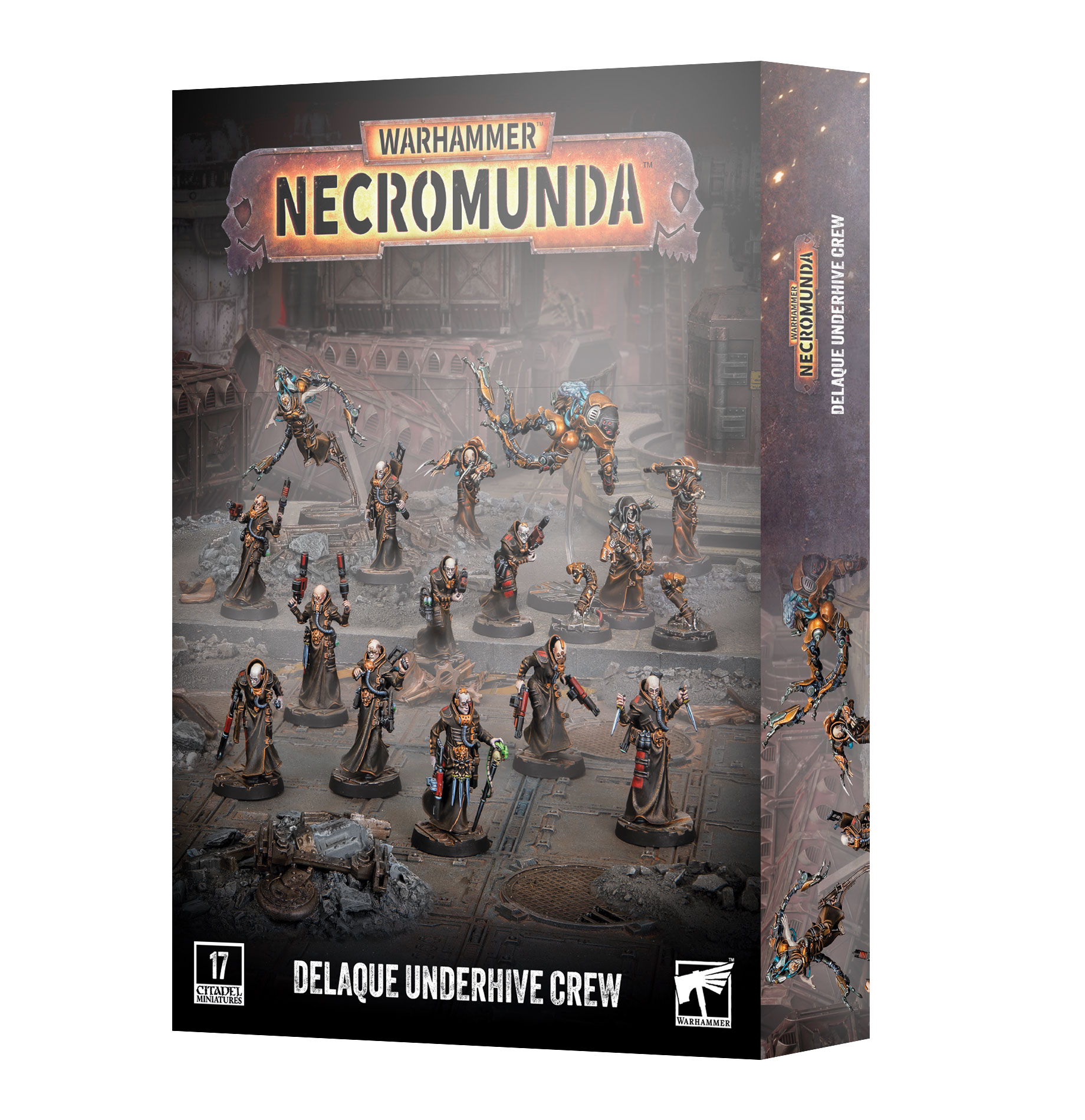 Delaque Underhive Crew Skirmish Necromunda Warhammer 301-70