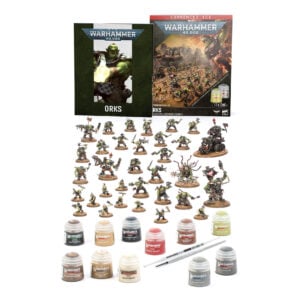 Getting Started with Orks 33 Miniatures and Paint Set Warhammer 40000 60-53