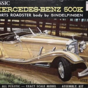 Jo-Han 1934 Mercedes-Benz 500K 1/25 Scale GC-234