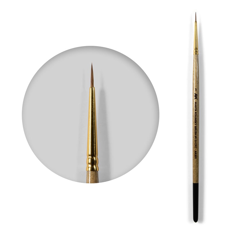 Marta Kolinsky Brush No1 Short AK Interactive AK851