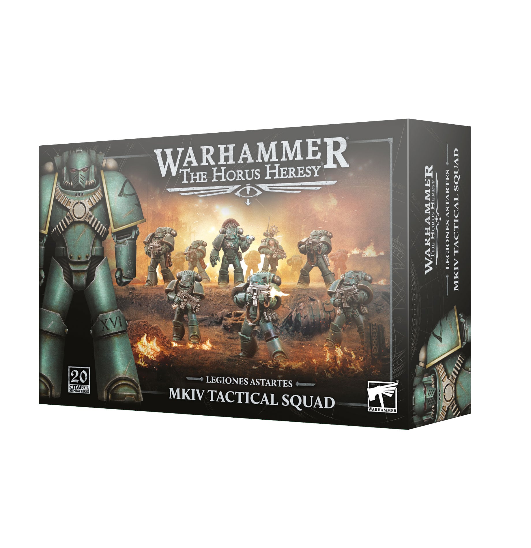 MkIV Tactical Squad Legiones Astartes The Horus Heresy Warhammer 31-172