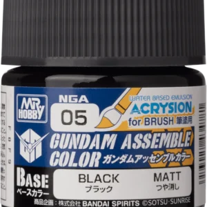 Mr Hobby Gundam Assemble Color Black Matt NGA05