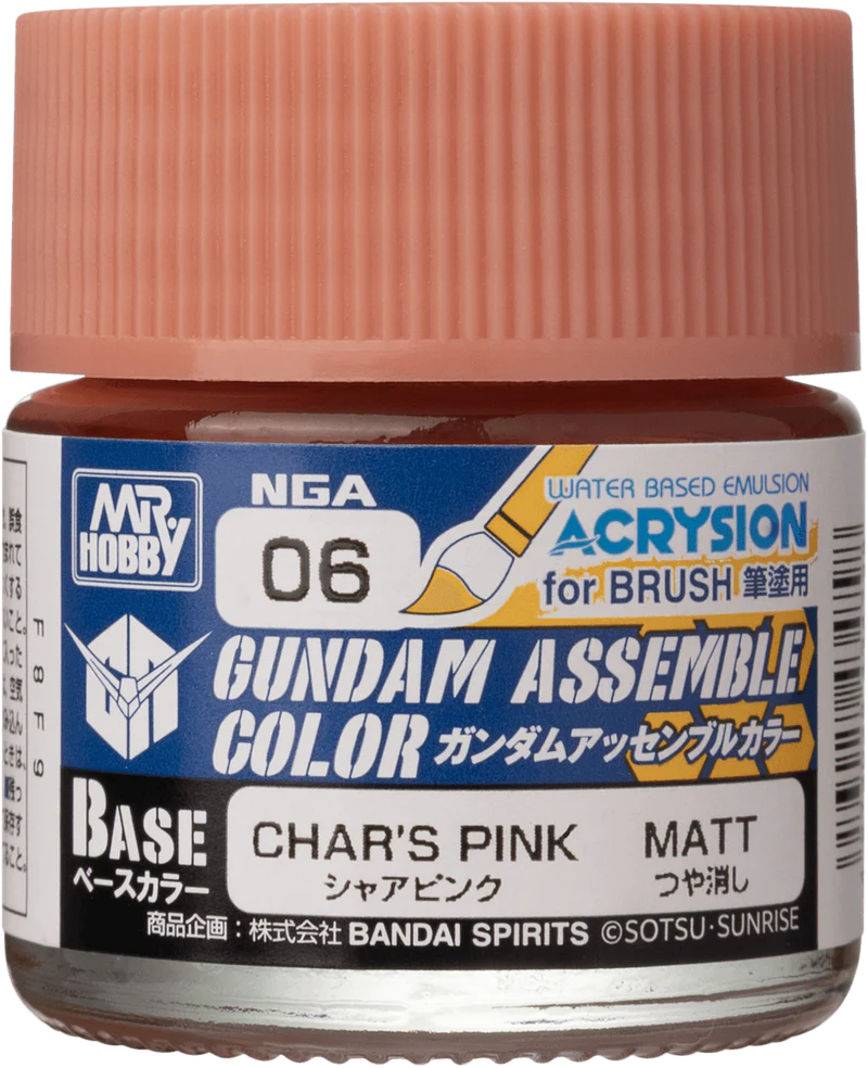 Mr Hobby Gundam Assemble Color Chars Pink Matt NGA06