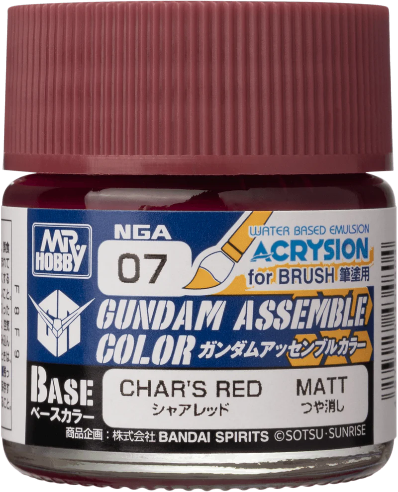 Mr Hobby Gundam Assemble Color Chars Red Matt NGA07