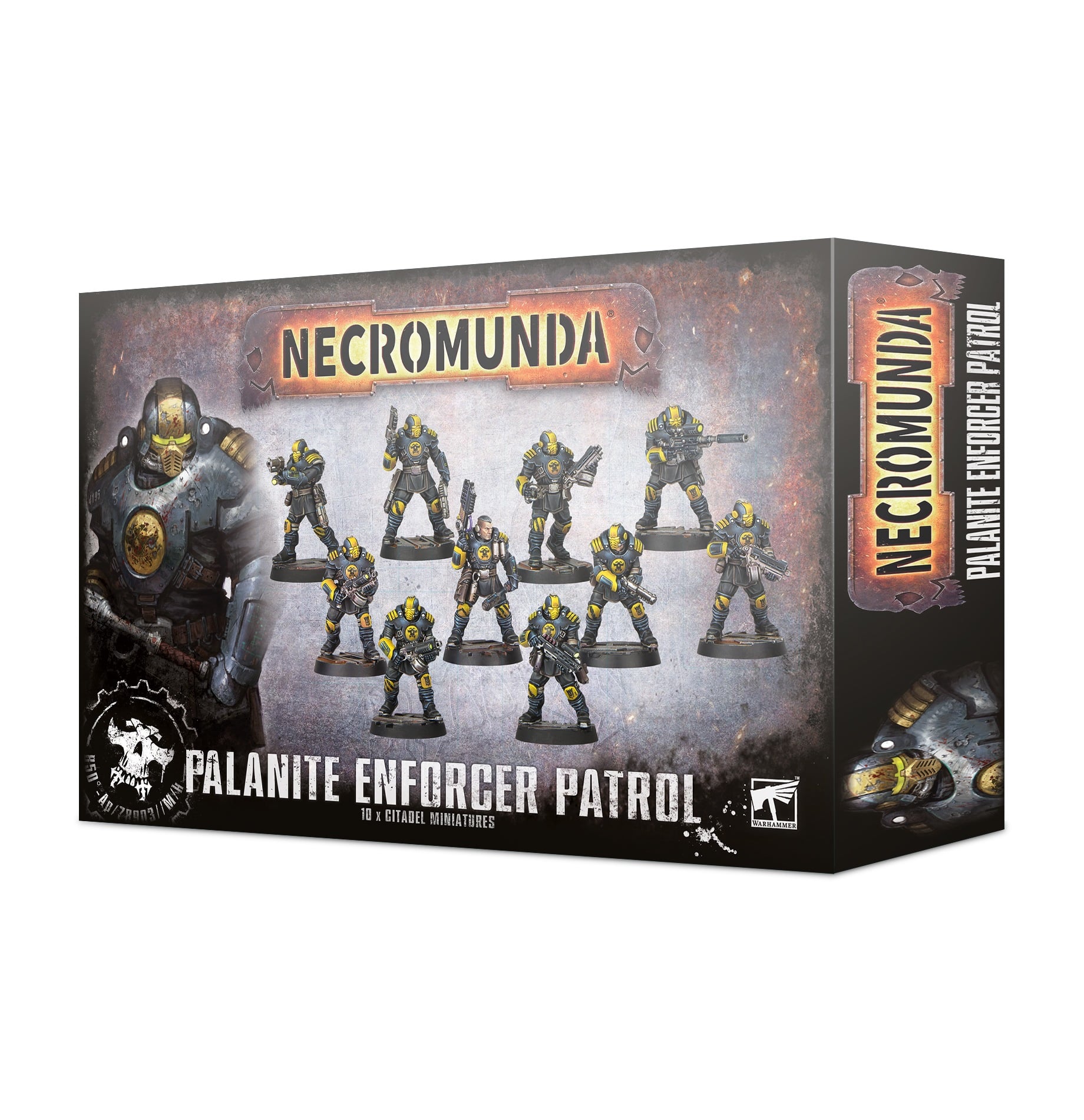 Palanite Enforcer Patrol Necromunda 300-45
