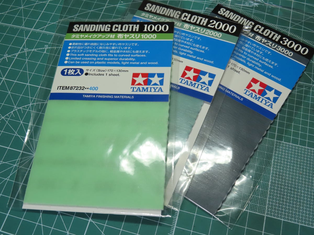 Tamiya Sanding Cloths