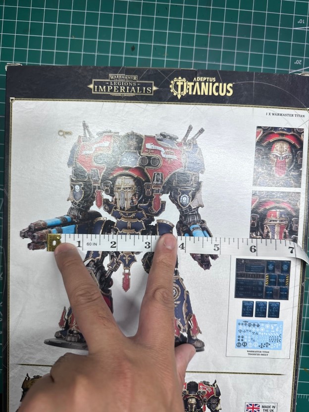 Titan Widtrh Size