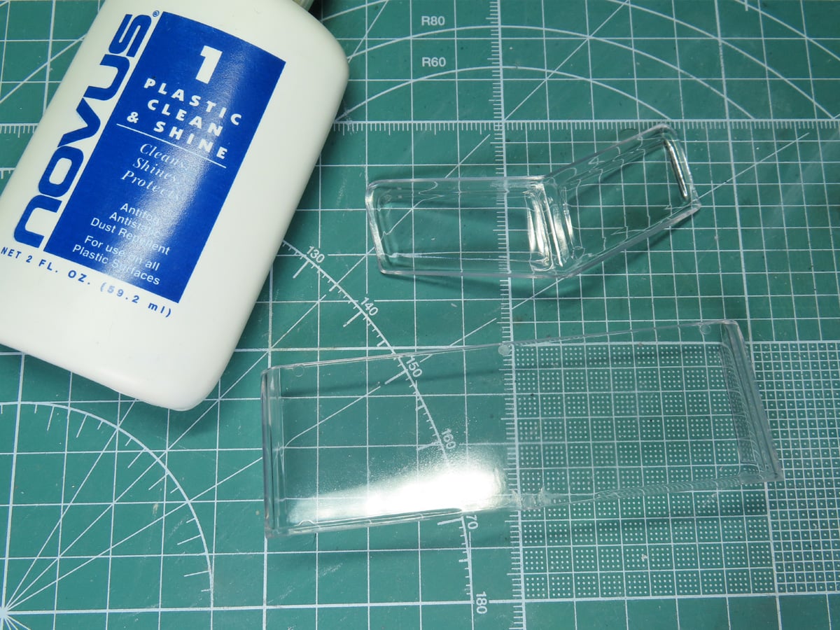 Using Novus Cleaner