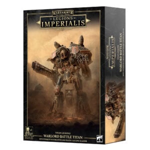 Warlord Battle Titan with Volkite Destructor and Macro-gatling Blaster Titan Legions Legions Imperialis The Horus Heresy Warhammer 03-109