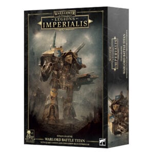 Warlord Titan with Quake Cannon and Conversion Beam Extirpator Titan Legions Legions Imperialis The Horus Heresy Warhammer 03-108