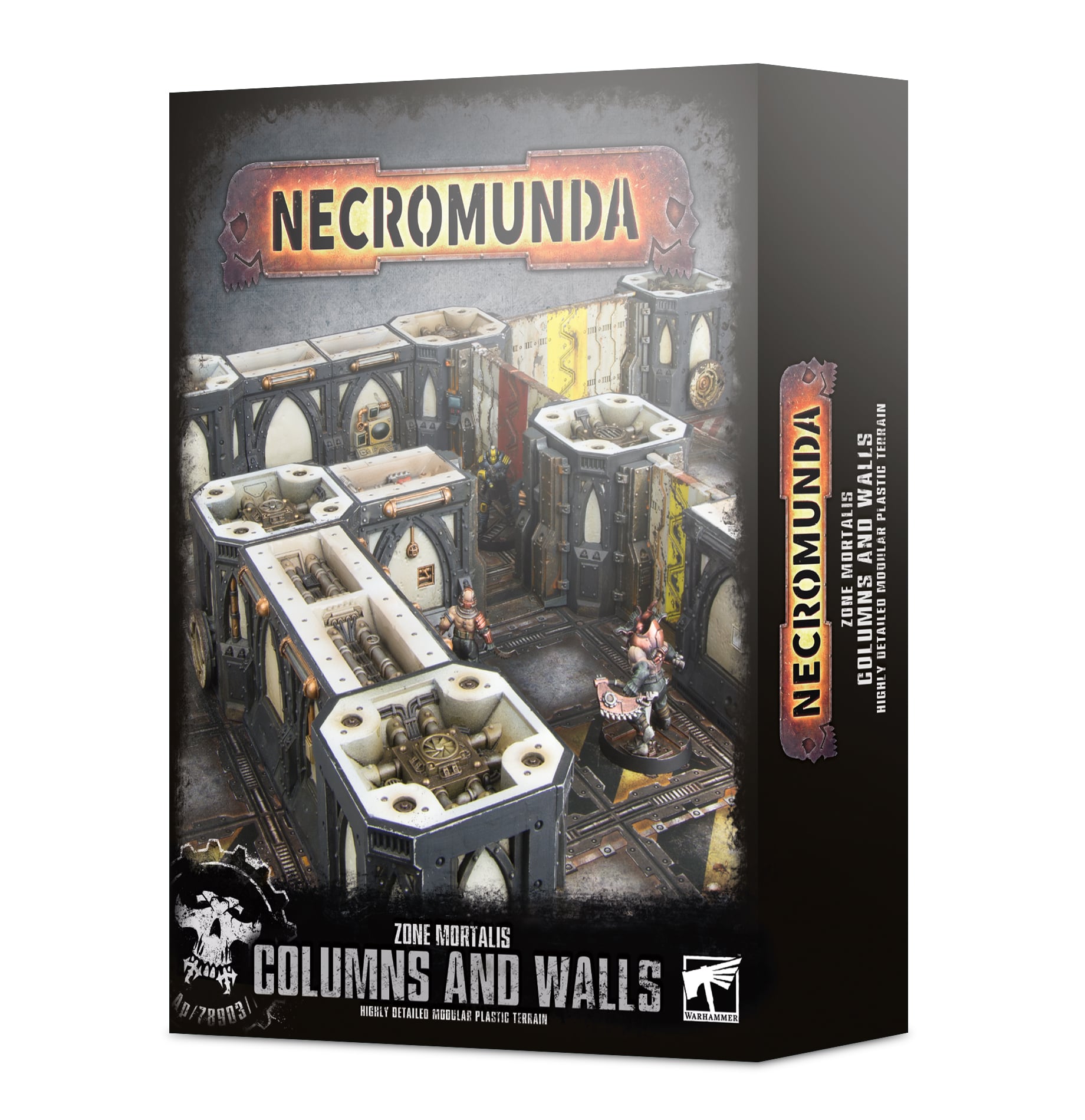 Zone Mortalis Columns and Walls Necromunda 300-48
