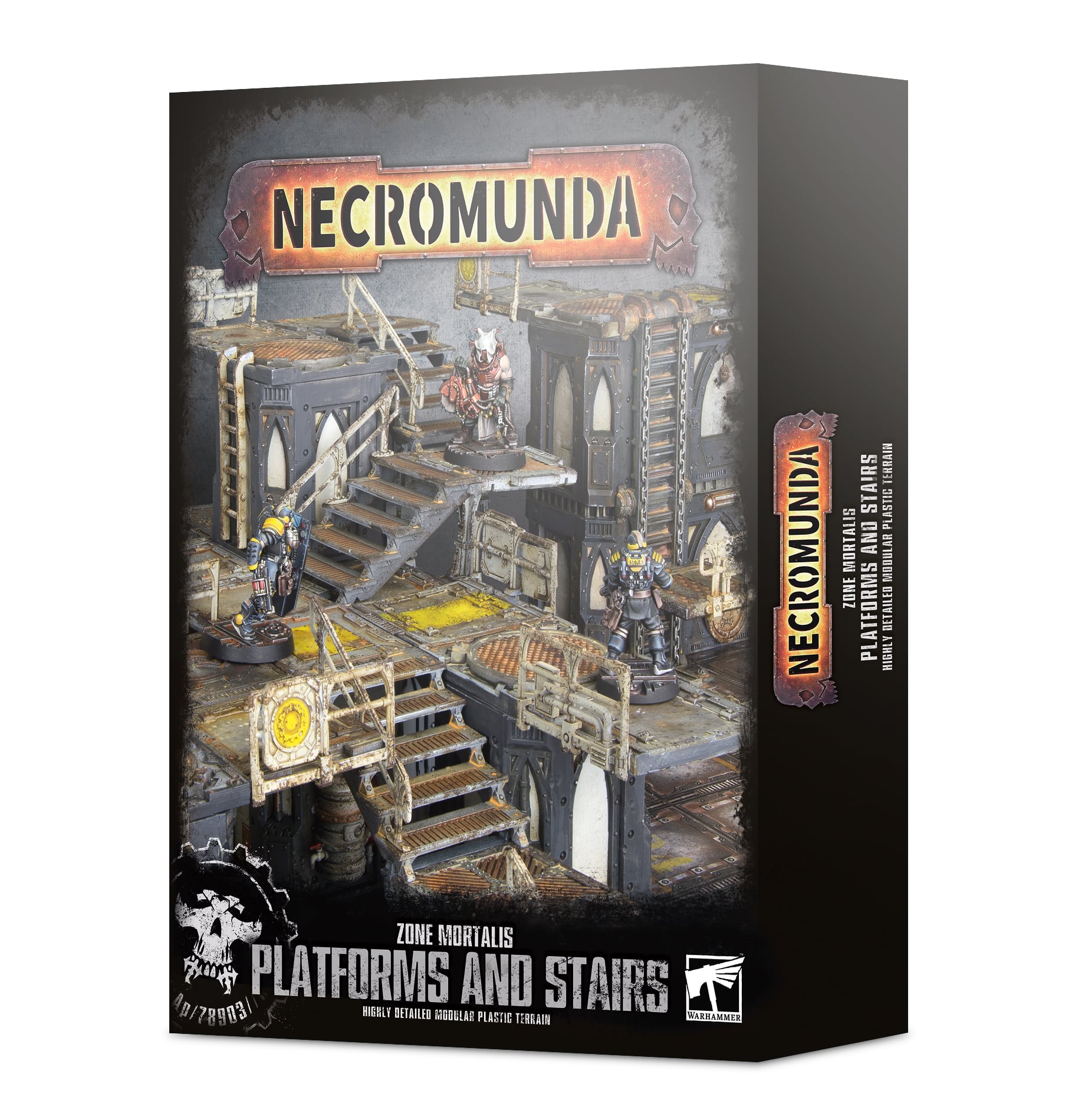 Zone Mortalis Platforms and Stairs Necromunda 300-49