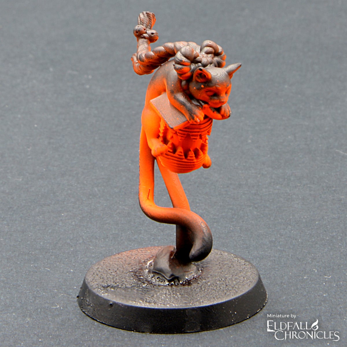 AK Interactive Orange Glow Precision Fluor AK12113 Completed Work