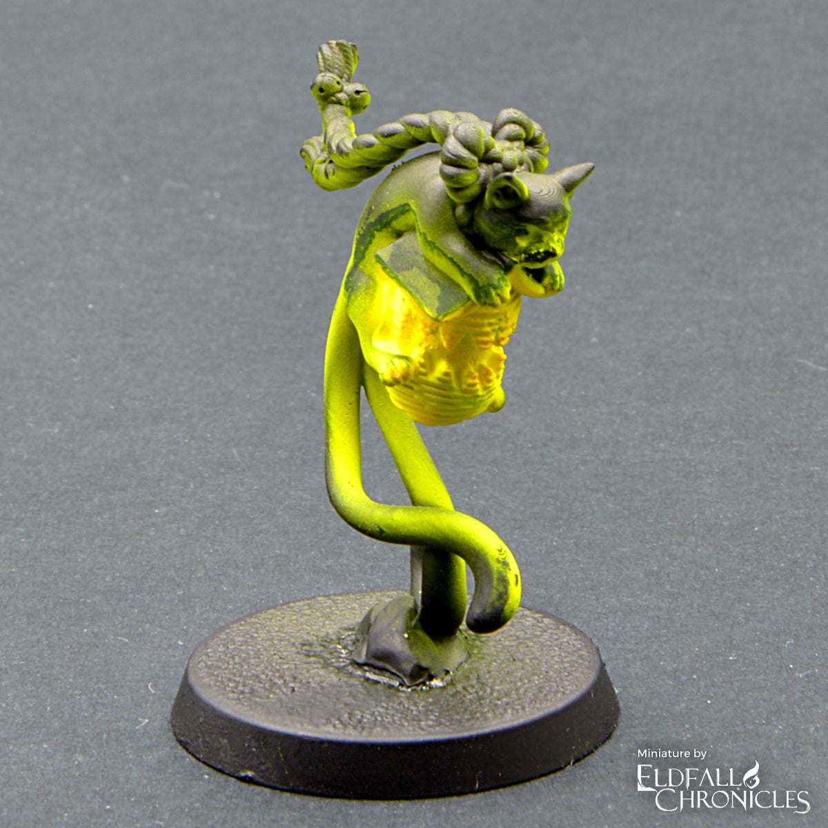 AK Interactive Yellow Glow Precision Fluor AK12111 Completed Work