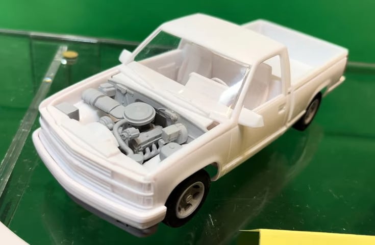 AMT 1991 Chevy 454 SS Pickup 1584 Initial Model