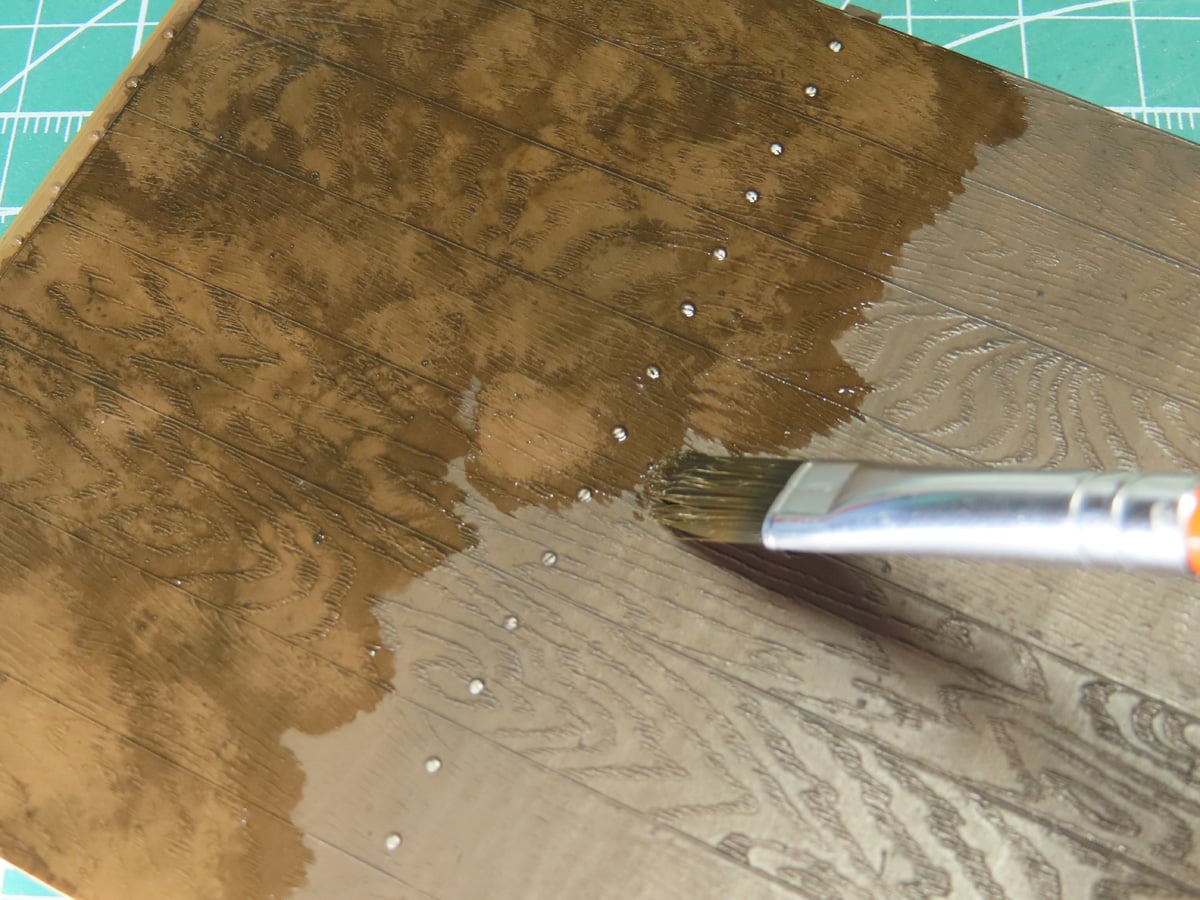 Adding Woodgrain Effect