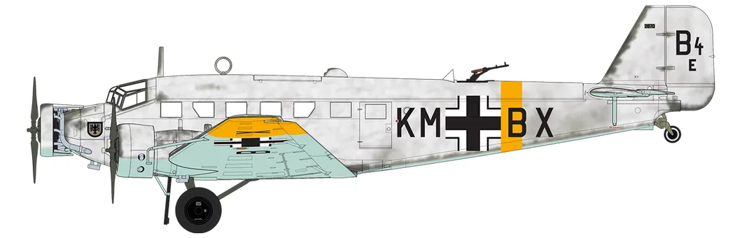 Airfix Junkers Ju52/3Mg4E 1/72 Scale A08022 WNr.2870