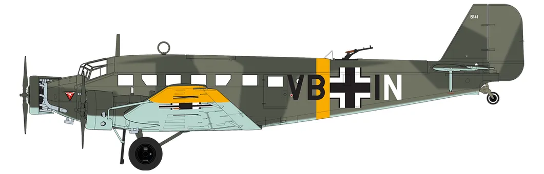 Airfix Junkers Ju52/3Mg4E 1/72 Scale A08022 WNr.6141