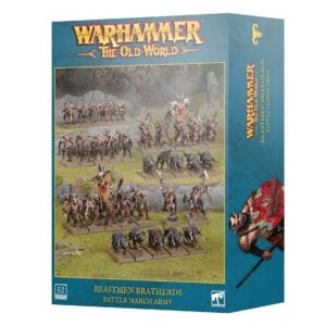 Beastmen Brayherds Battle March Army The Old World Warhammer 08-112
