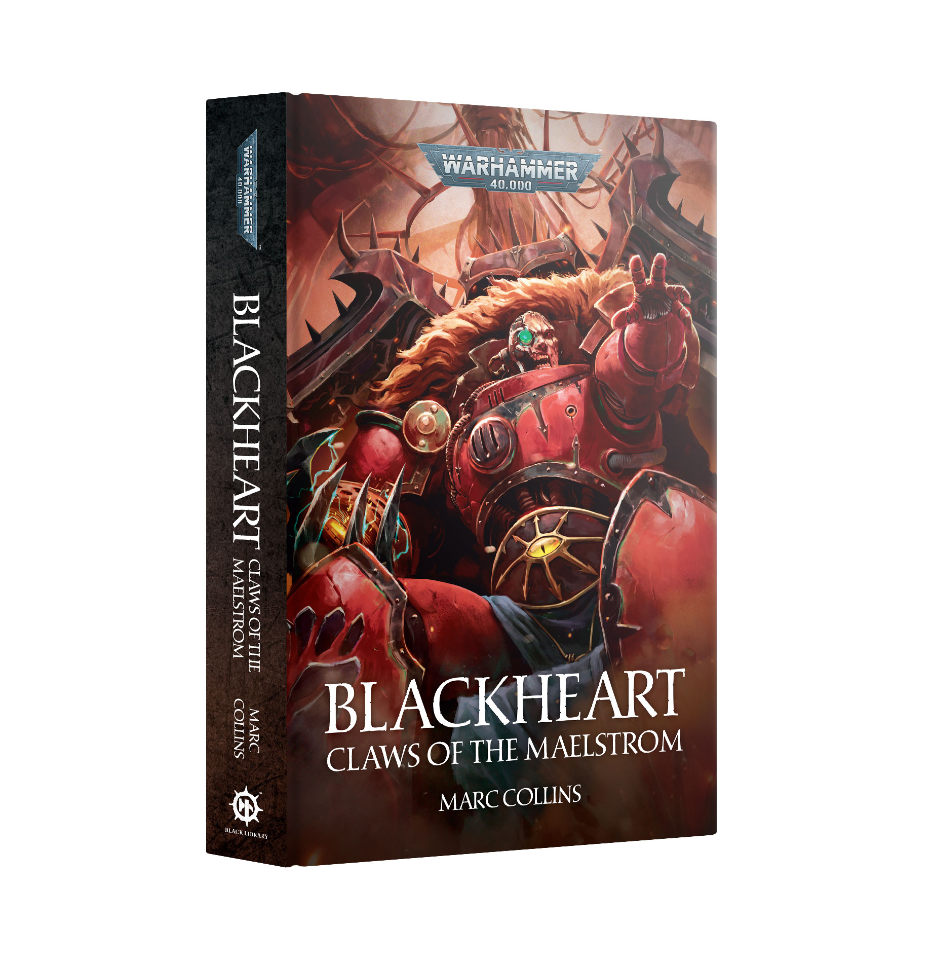 Blackheart Claws of the Maelstrom Black Library Warhammer 40000 Hardback BL3349