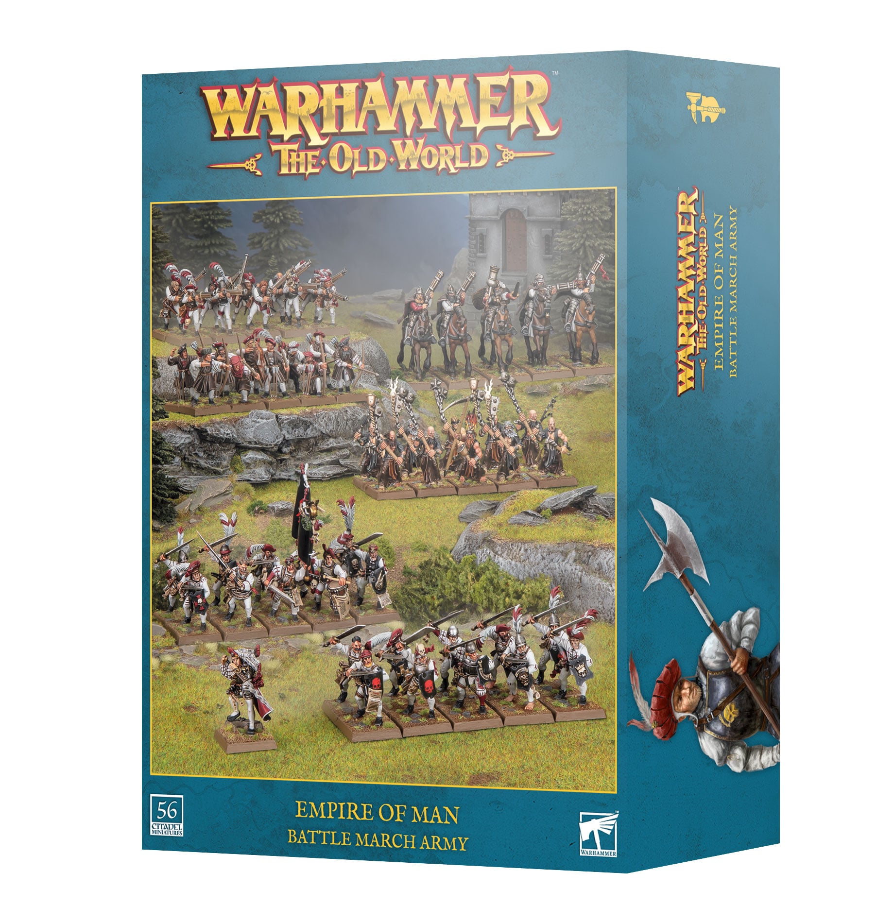 Empire of Man Battle March Army The Old World Warhammer 06-122