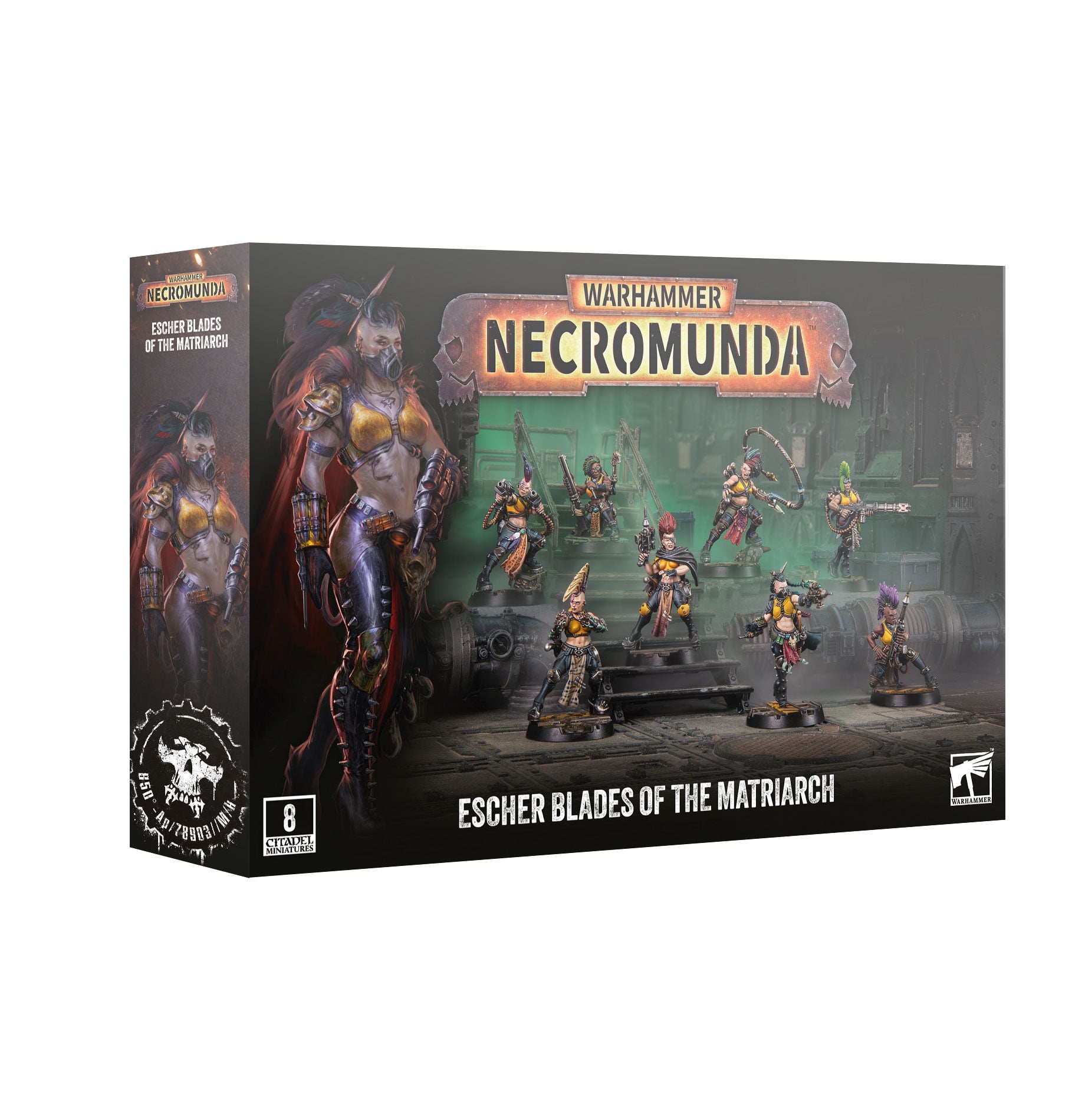 Escher Blades of the Matriarchs Skirmish Necromunda Warhammer 301-85