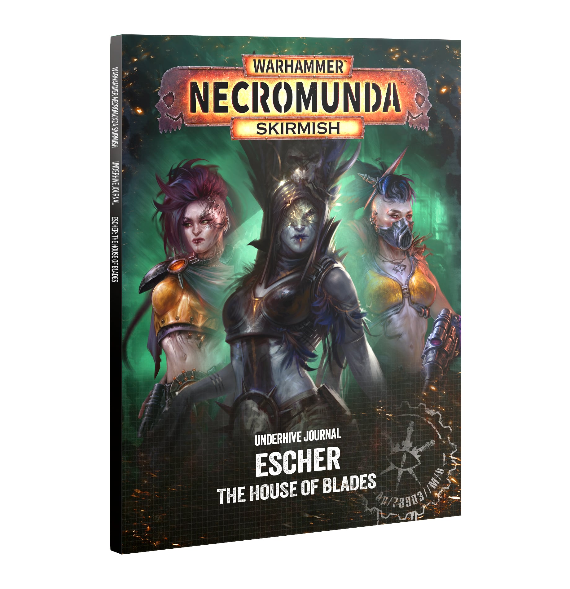 Escher The House of Blades Underhive Journal Skirmish Necromunda Warhammer Softback 301-81