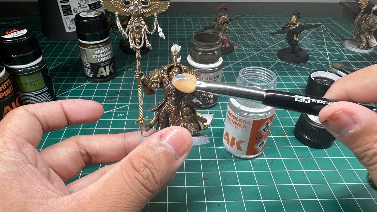 Gentle Brush Application