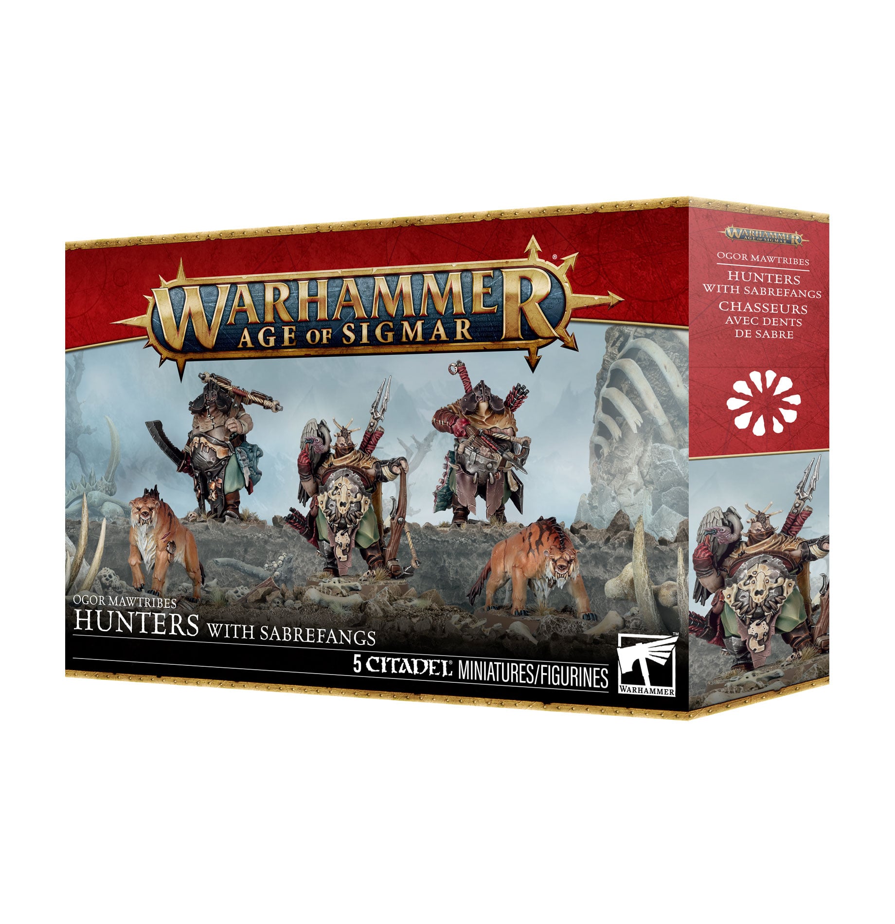 Hunters with Sabrefangs Ogor Mawtribes Age of Sigmar Warhammer 95-23